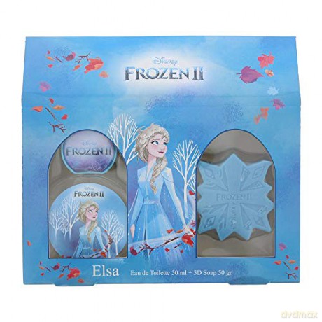EP Line Disney Frozen II Elsa - EDT 50 ml + soap 50 g for kids