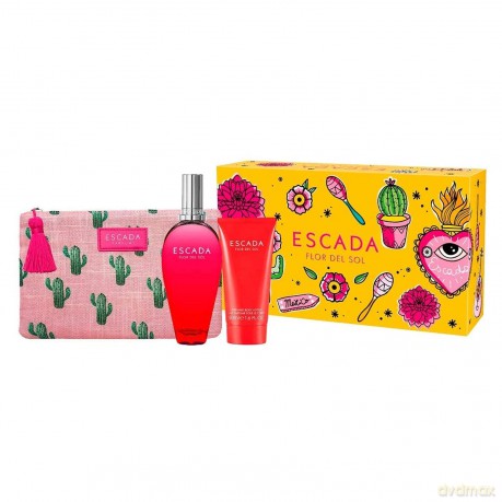 Escada Flor Del Sol - EDT 100 ml + body lotion 150 ml + bag for women