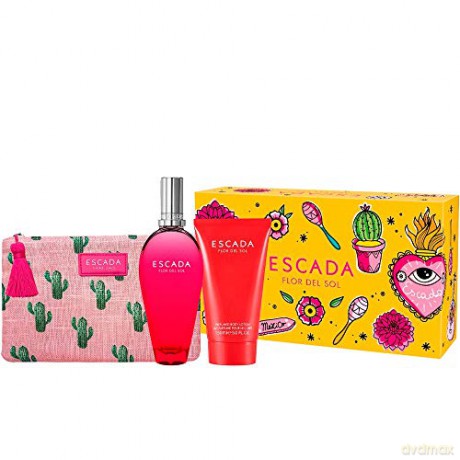Escada Flor Del Sol - EDT 50 ml + body lotion 50 ml + bag for women