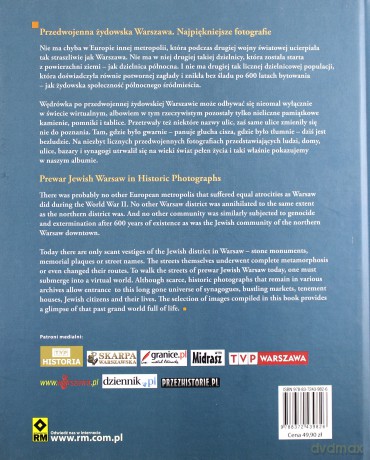 Przedwojenna Żydowska Warszawa Najpiękniejsze Fotografie (twarda) - Jarosław Zieliński [KSIĄŻKA]