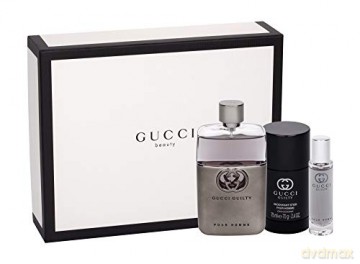 Gucci Gucci Guilty - EDT 90 ml + solid deodorant 75 ml + EDT 15 ml for men