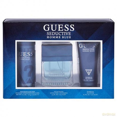 Guess Seductive Homme Blue - EDT 100 ml + shower gel 200 ml + deodorant 226 ml for men