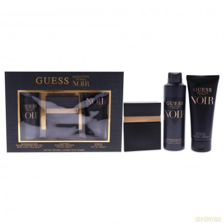 Guess Seductive Noir Homme - EDT 100 ml + shower gel 200 ml + deodorant 226 ml for men