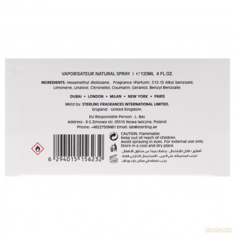 Hamidi Addicted Silver - P - Volume: 120 ml unisex