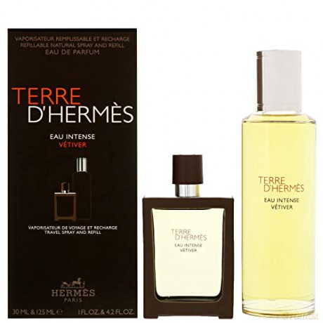Hermes Terre D`Hermes Eau Intense Vetiver - EDP 30 ml (refillable) + refill 125 ml for men