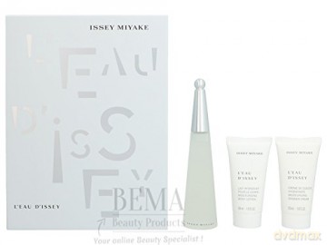 Issey Miyake L´Eau D´Issey - EDT 50 ml + body lotion 50 ml + shower cream 50 ml for women