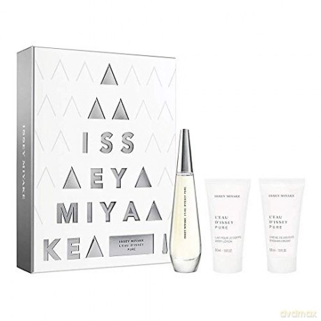 Issey Miyake L´Eau D´Issey Pure - EDP 50 ml + body lotion 50 ml + shower gel 50 ml for women