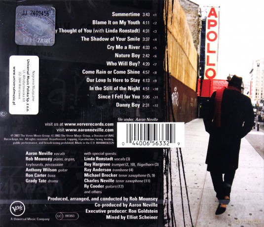 Aaron Neville: Nature Boy [CD]