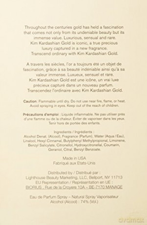 Kim Kardashian Kim Kardashian Gold - EDP - Volume: 100 ml for women