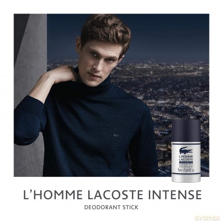 Lacoste L´Homme Lacoste Intense - solid deodorant - Volume: 75 ml for men