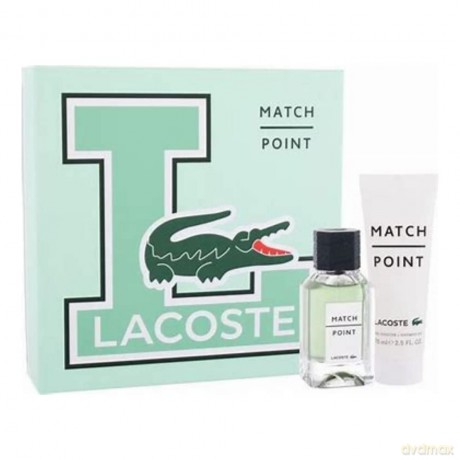 Lacoste Match Point - EDT 50 ml + shower gel 75 ml for men