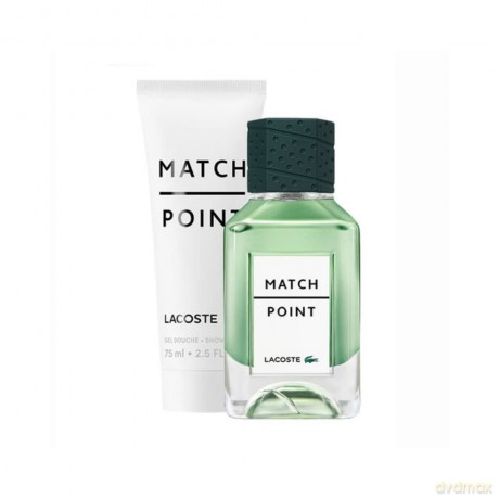 Lacoste Match Point - EDT 50 ml + shower gel 75 ml for men