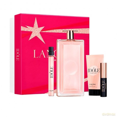 Lancome Idôle - EDP 100 ml + EDP 10 ml + body lotion 50 ml + black mascara 2.5 ml for women