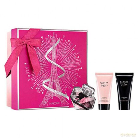 Lancome La Nuit Trésor - EDP 50 ml + body lotion 50 ml + shower gel 50 ml for women
