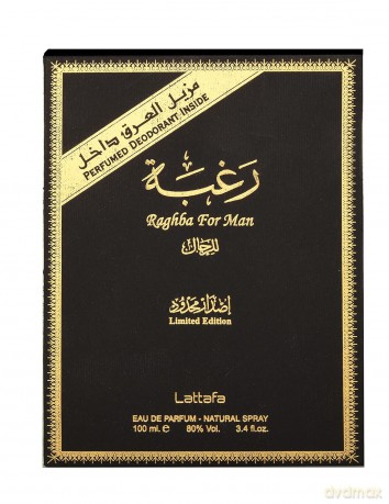 Lattafa Raghba For Men - EDP - Volume: 100 ml for men