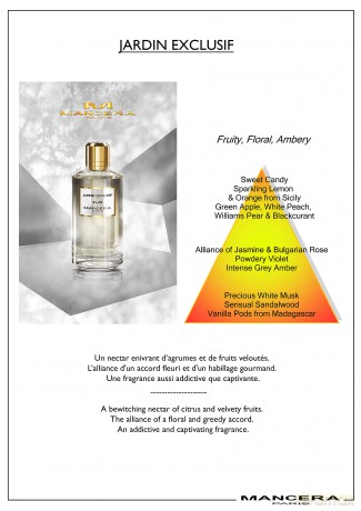 Mancera Jardin Exclusif - EDP - Volume: 60 ml unisex