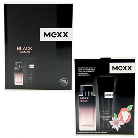 Mexx Black Woman - EDT 30 + shower gel 50 ml for women
