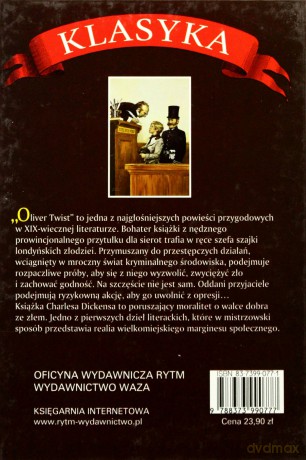 Przygody Olivera Twista - Charles Dickens [KSIĄŻKA]