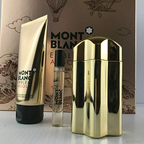 Montblanc Emblem Absolu - EDT 100 ml + shower gel 100 ml + EDT 7.5 ml for men