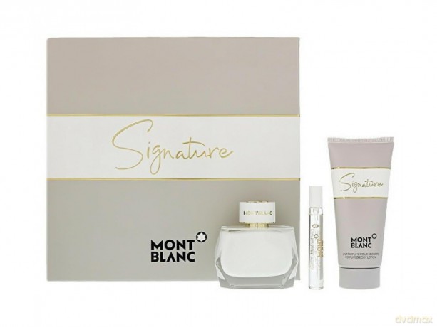 Montblanc Signature - EDP 90 ml + body lotion 100 ml + EDP 7.5 ml for women