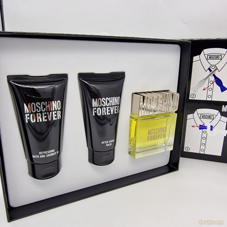 Moschino Forever - EDT 50 ml + aftershave 50 ml + shower gel 50 ml for men