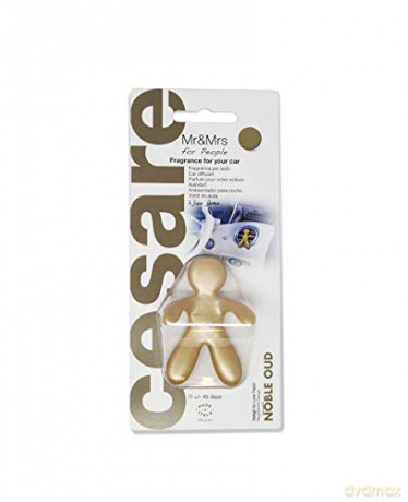 Mr&Mrs Fragrance Cesare Noble Oud (zlatý) - car smell unisex