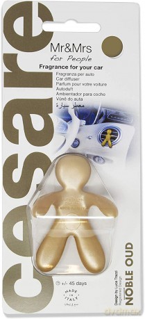 Mr&Mrs Fragrance Cesare Noble Oud (zlatý) - car smell unisex