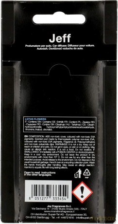 Mr&Mrs Fragrance Jeff Chrome Lotus Flowers - car smell unisex