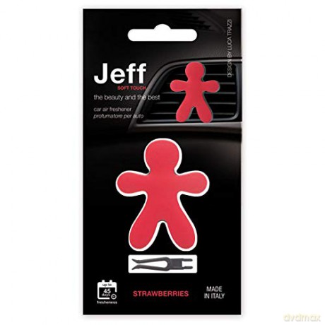 Mr&Mrs Fragrance Jeff Soft Touch Strawberries - car smell unisex