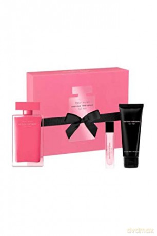 Narciso Rodriguez Fleur Musc For Her - EDP 100 ml + body lotion 75 ml + EDP 10 ml for women