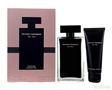 Narciso Rodriguez For Her - EDT 100 ml + body lotion 75 ml for women