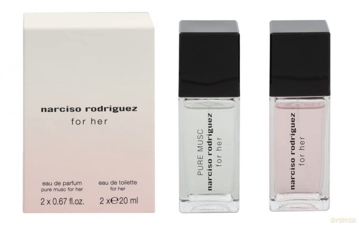Narciso Rodriguez Sada - For Her EDT 20 ml + Pure Musc EDP 20 ml for women
