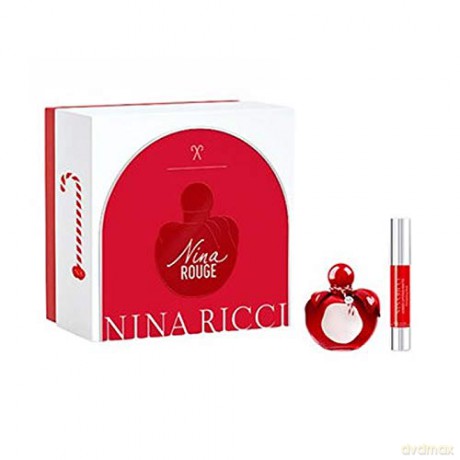 Nina Ricci Nina Rouge - EDT 50 ml + lipstick for women
