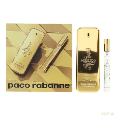 Paco Rabanne 1 Million - EDT 100 ml + EDT 10 ml for men