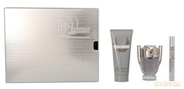 Paco Rabanne Invictus - EDT 50 ml + shower gel 100 ml + EDT 10 ml for men