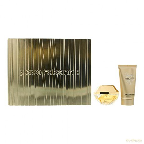 Paco Rabanne Lady Million - EDP 50 ml + body lotion 75 ml for women
