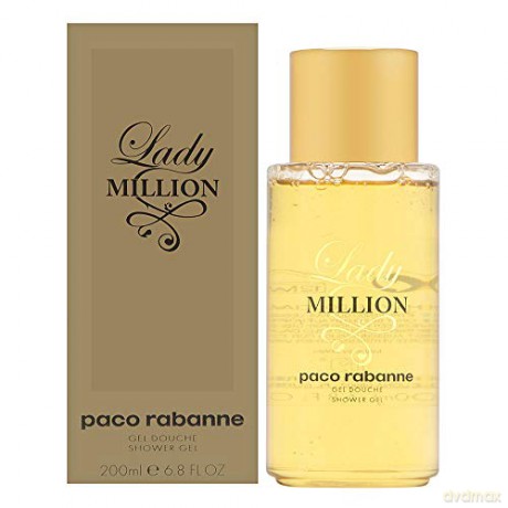 Paco Rabanne Lady Million - shower gel - Volume: 200 ml for women