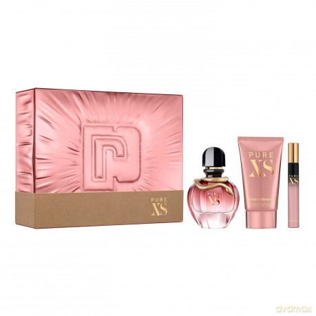 Paco Rabanne Pure XS For Her - EDP 50 ml + shower gel 75 ml + EDP 10 ml for women