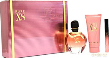 Paco Rabanne Pure XS For Her - EDP 80 ml + body lotion 100 ml + EDP 10 ml for women
