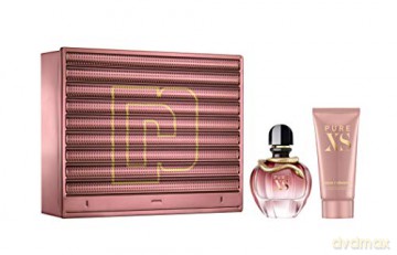 Paco Rabanne Pure XS For Her - EDP 80 ml + body lotion 100 ml for women