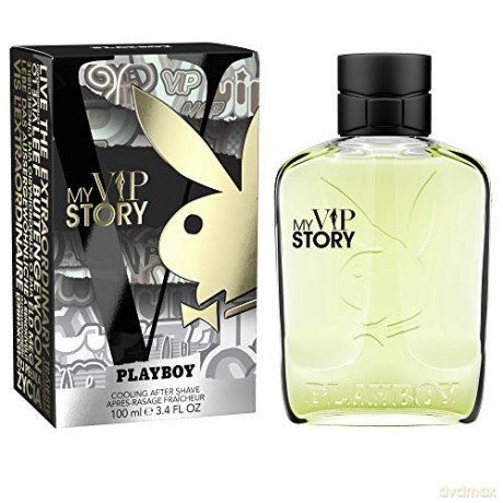 Playboy My VIP Story - aftershave water - Volume: 100 ml for men