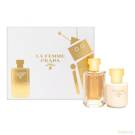 Prada La Femme - EDP 50 ml + body lotion 100 ml for women