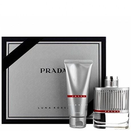 Prada Luna Rossa - eau de toilette spray 100 ml + shower gel 100 ml for men