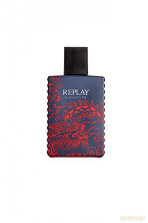 Replay Signature Red Dragon Man - EDT - Volume: 100 ml for men