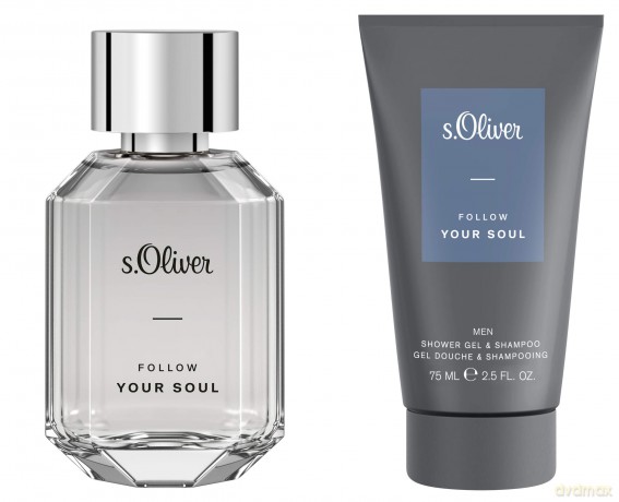 s.Oliver Follow Your Soul Men - EDT 30 ml + shower gel 75 ml for men