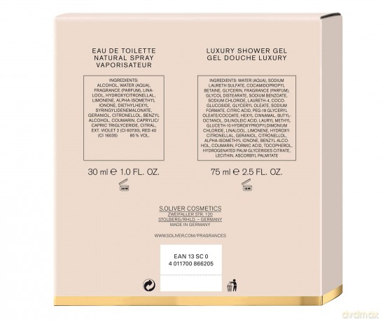 s.Oliver Follow Your Soul Women - EDT 30 ml + shower gel 75 ml for women