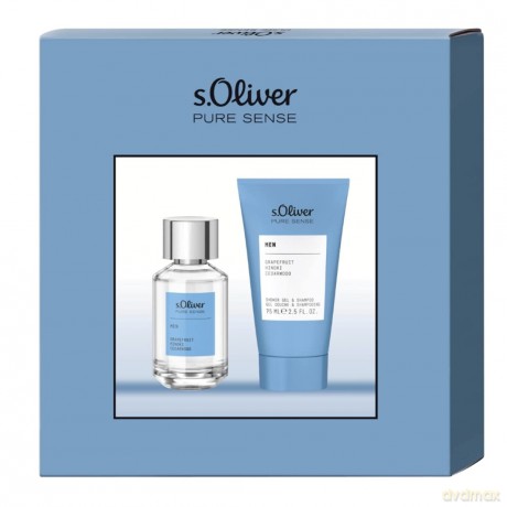 s.Oliver Pure Sense Men - EDT 30 ml + shower gel 75 ml for men