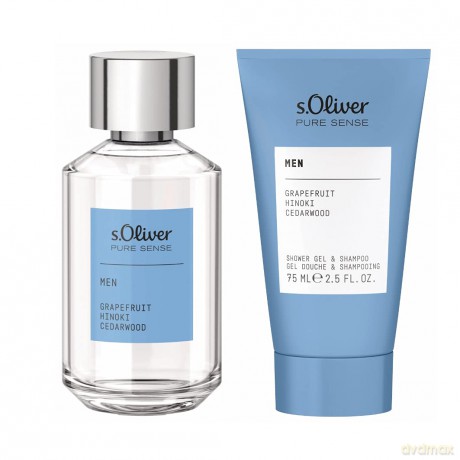 s.Oliver Pure Sense Men - EDT 30 ml + shower gel 75 ml for men