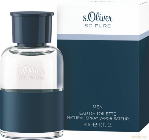 s.Oliver So Pure Men - EDT - Volume: 30 ml for men