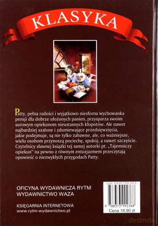 Patty Klasyka Wyd.2007 (twarda) - Jean Webster [KSIĄŻKA]